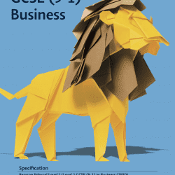 GCSE business specification front page