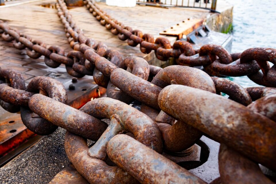 Rusting of iron